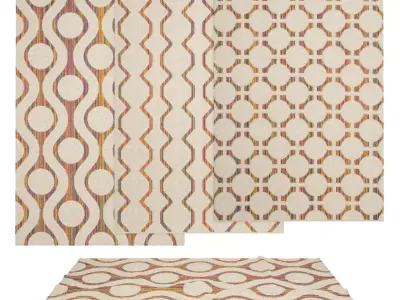 Rugs No 347 Low-poly 3D model