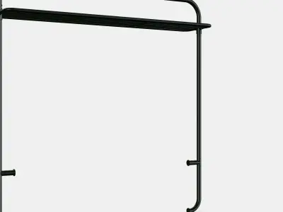 VADHOLMA Rack for kitchen island Low-poly 3D model