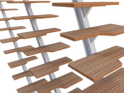 Stairs Yacht 3D model