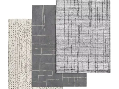 Rug Set 1524 3D model