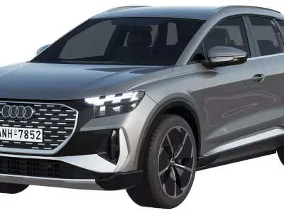 Audi Q4 e-tron 3D model