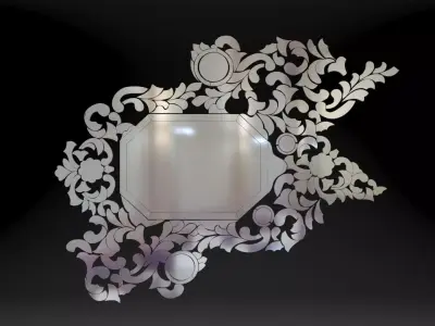 Addicta Mirror - Boca Do Lobo 3D model