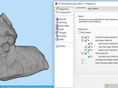 Cute Dog Pendant Silver Gold  Print 3D print model