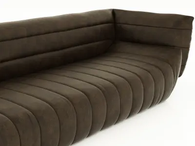 Baxter Tactile Sofa 3D model
