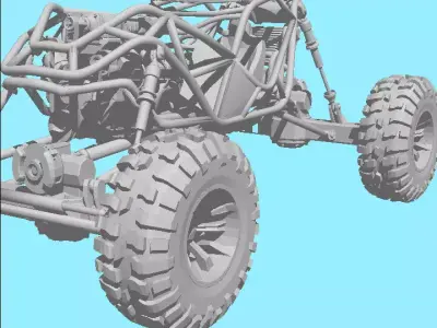 Rock Bouncer 3D model