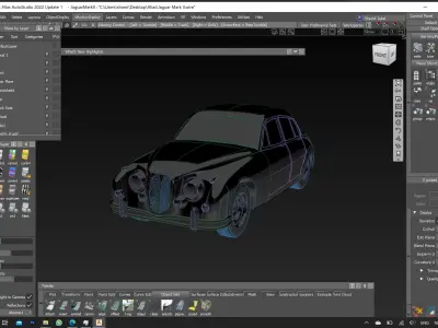 Jaguar Mark II Alias Model 3D model