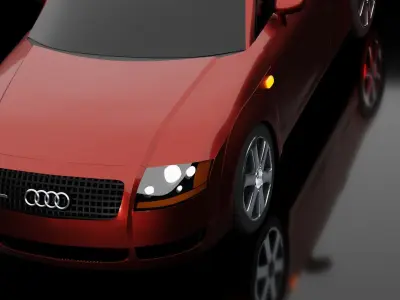 Audi TT 2001 3D model