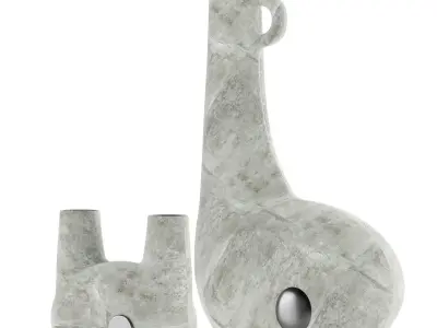 Faina Bandura vases  3D model