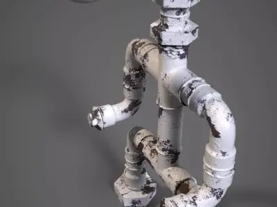 Lamp Man Free 3D model