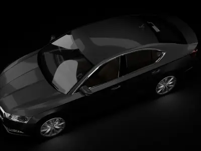 Skoda Octavia 3D Model 3D model