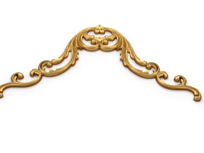 Classic decor ornament 326 3D model