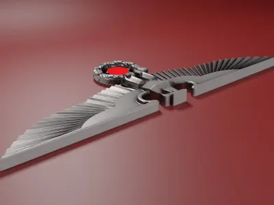 Reichstag german eagle uncensored 3D print model