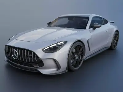 Mercedes AMG GT 63 Coupe 2025 3D print model