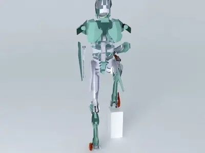 Robot humanoid Free 3D model buy
