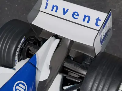 F1 CAR 3D model from CGTrader
