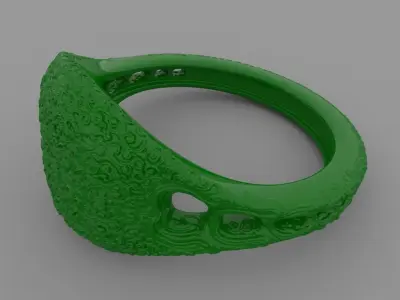 Old Ring for 3d printing 3D print model
