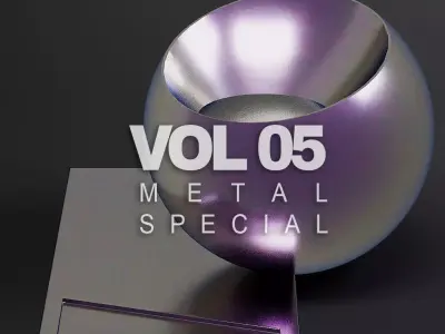 Metal vol05 Special 8K Seamless PBR Materials Texture