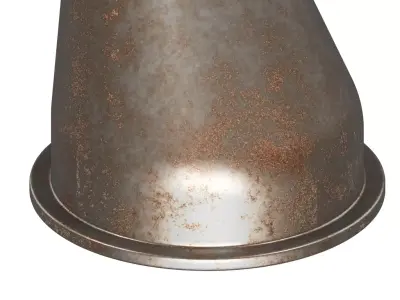 Rusty Eccentric Reducer 3D model