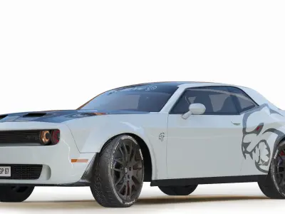 Dodge Challenger Hellcat Redeye 3D model