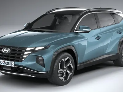 Hyundai Tucson 2021 3D model