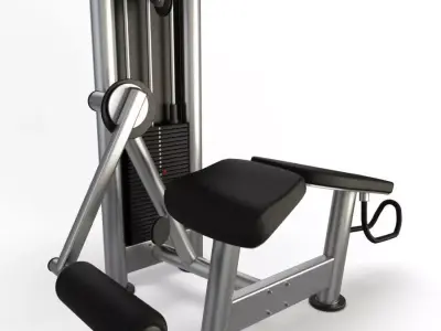 Gym Horizontal Legs Press  3D model