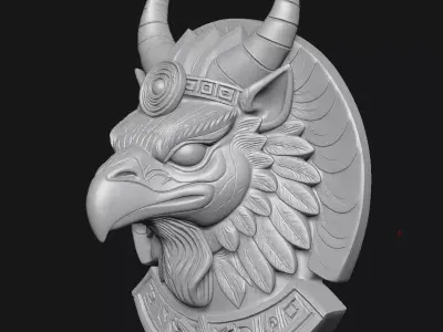 Griffin 3D print model