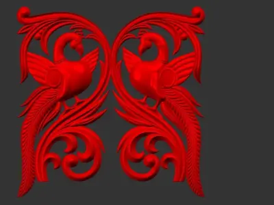 tow birds design20 3D model