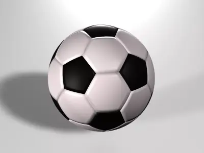 Soccer ball 3D model 28