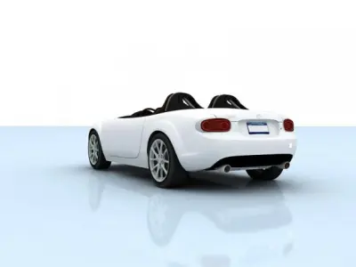 Mazda MX5 Miata Superlight 2009 3D model