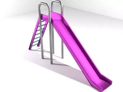 Playground Element - Sliding 3D model