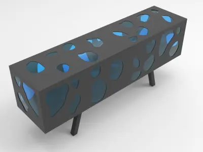 Aquario Cabinet 3D model