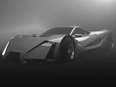 Royal Surplus GT Low-poly 3D model