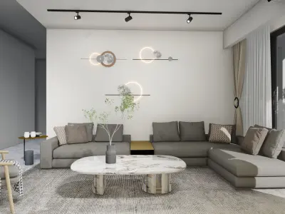Harmony in Design A Haven of Elegance and Functionality 3D model