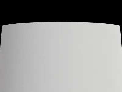 Chrome Crystal Table Lamp Low-poly 3D model