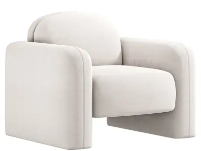 Sonoma Armchair By Vorsen 3D model
