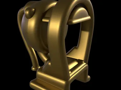 Jeep Kaiser Hood Light 3D print model