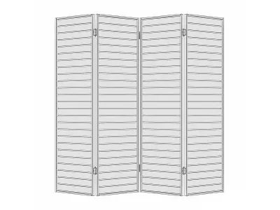 Panel Solid Wood GZ-M1004 3D model