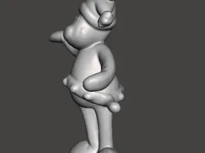 RUDOLPH REINDEER COCA COLA CHRISTMAS PROMOTIONAL FIGURE ORNAMENT 3D print model