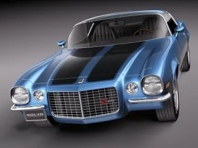 Chevrolet Camaro 1970 3D model