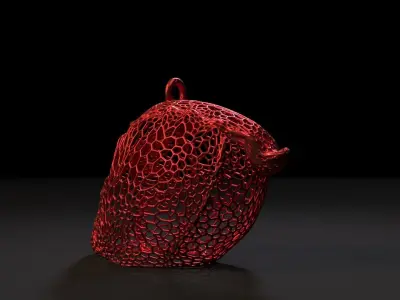 Deadpool Christmas tree decoration 3D print model