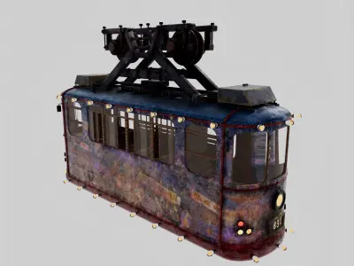 Cable Car 3D model