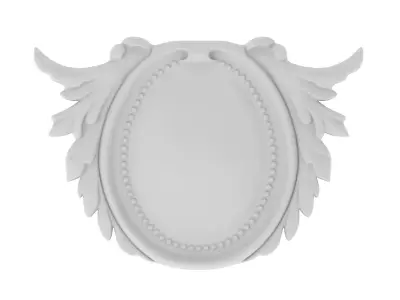Cartouche Ornament 010 3D model