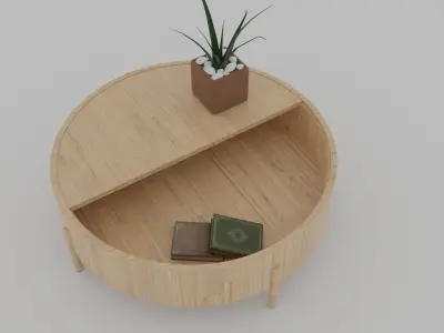 Revolving Table Free 3D model