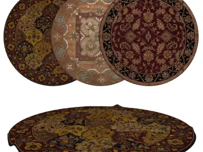 Rugs No 874 Low-poly 3D model