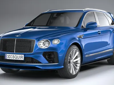 Bentley Bentayga Speed 2021 3D model