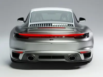 Porsche 911 Turbo S 992 2020 3D model