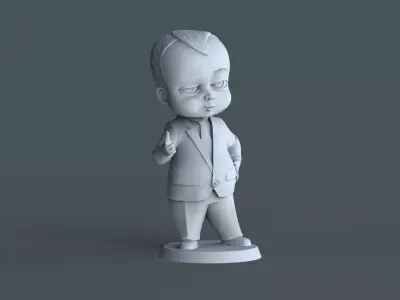 Boss Baby 3D print model 2 3D print model