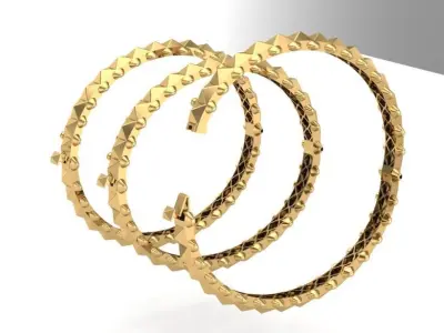 new design Woman Bracelet 3D print model