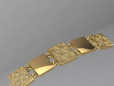 link 4 3D print model