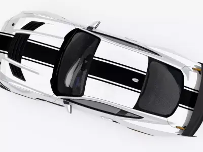 Ford Shelby Super Snake s650 2024 Low-poly 3D model
